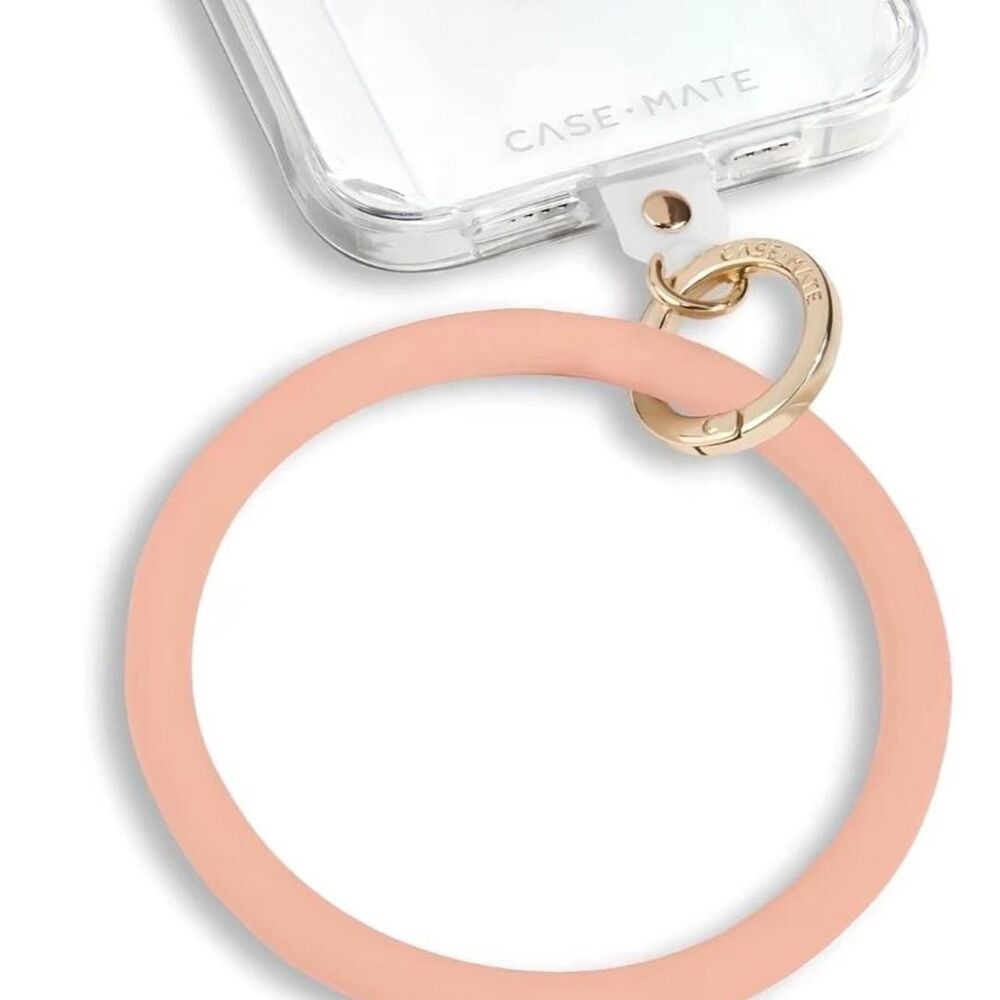 NWT Case-Mate Smartphone Bangle Phone Wrist Strap - Peach